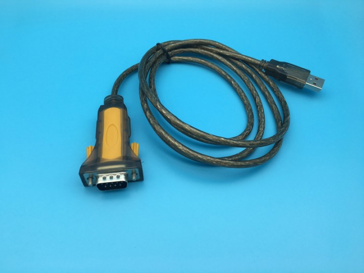 Cable de conversion usb vers rs232 cordon db9 ftdi serie 9 pin 1.50m 1.6m 6 feet jr international - 2
