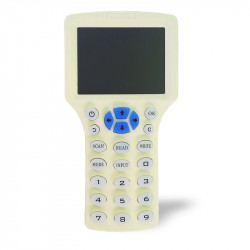 125khz /13.56mhz USB RFID Copier Reader Writer Cloner English 10 Frequency Smart Card RFID Duplicator for Access Control System 
