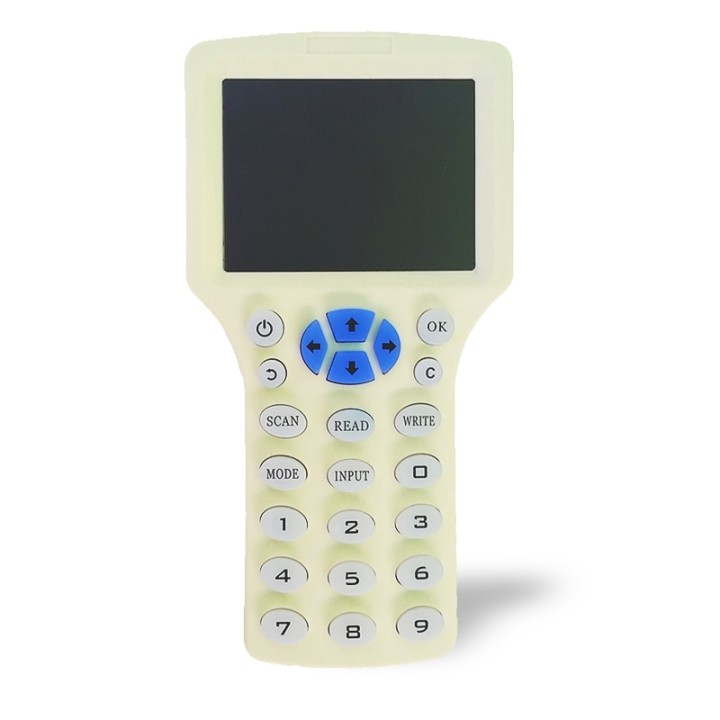 125khz /13.56mhz Scrittore di lettore di copiatrice RFID di Digitahi Inglese Cloner Inglese 10 Duplicatore RFID di Smart Card di