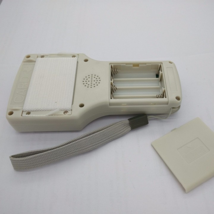 125khz /13.56mhz USB RFID copiadora lector Writer Cloner Inglés 10 frecuencia tarjeta inteligente RFID duplicador para el sistem
