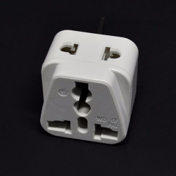 Travel power adapter with earth to go in china and australia new zealand jr international - 2
