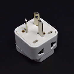 Travel power adapter with earth to go in china and australia new zealand jr international - 3