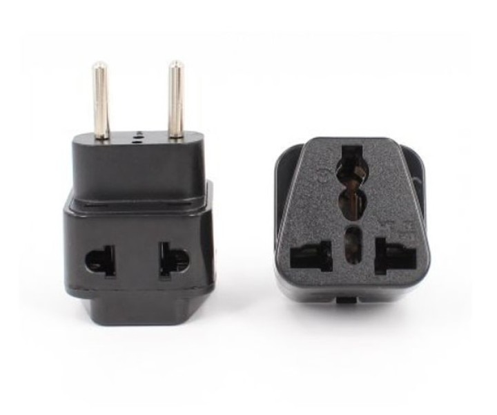 Universal-Steckeradapter Euro Spanien Deutschland Frankreich Belgien Portugal jr international - 2