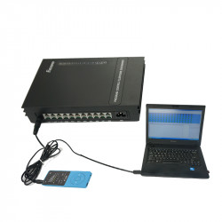 Système téléphonique PBX à clé hybride pour bureau et maison avec logiciel de gestion PC MK308 jr international - 2