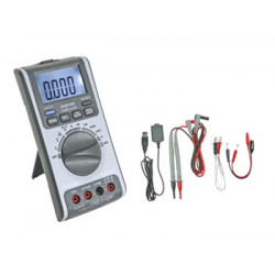 Multimeter with usb interface 6 000 counts velleman - 1
