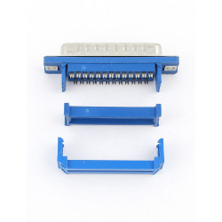 DB25 25 Pin Female Parallel IDC Crimp Connector for Flat Ribbon Cable jr international - 1