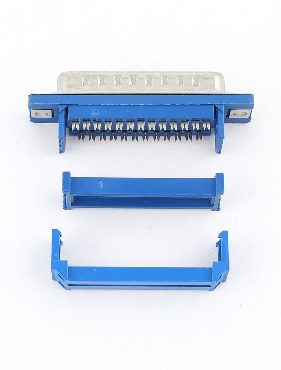 DB25 25 Pin Female Parallel IDC Crimpverbinder für Flachbandkabel jr international - 1