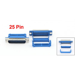 DB25 25 Pin Female Parallel IDC Crimp Connector for Flat Ribbon Cable jr international - 2