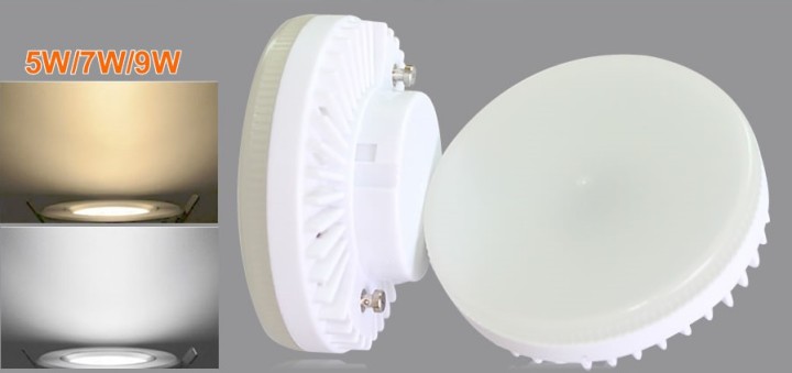 GX53 führte Lampe 220v 9w Scheinwerfer Birne hohe Helligkeit Licht 2835 SMD 25 LEDs Glaskörper Ersetzen Halogen 20w jr internati