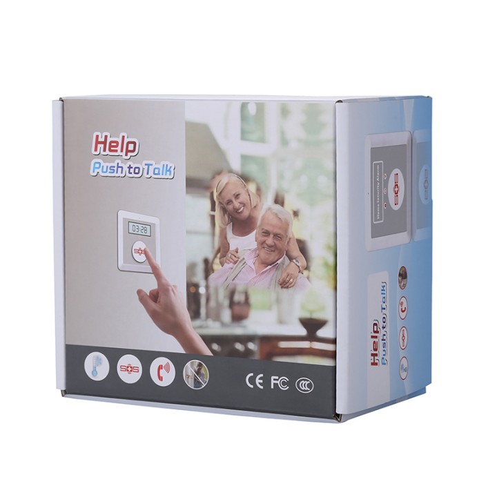 GSM 2g One-Click Alarm System QUAD Band Notruf für Hilfe Weltweit mit Intercom für Calling king pigeon - 4