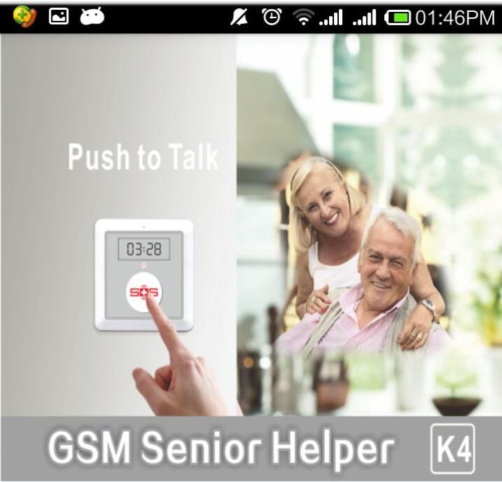GSM 2g One-Click Alarm System QUAD Band Notruf für Hilfe Weltweit mit Intercom für Calling king pigeon - 8