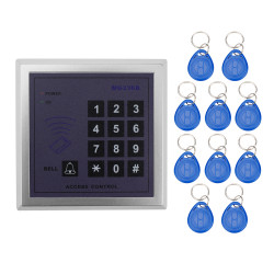 Home Security RFID 13.56mhz Proximity Entry Türschloss Access Control System mit 10pcs RFID Keys Key Fob jr international - 11