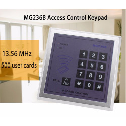 Home Security RFID 13.56mhz Proximity Entry Türschloss Access Control System mit 10pcs RFID Keys Key Fob jr international - 4
