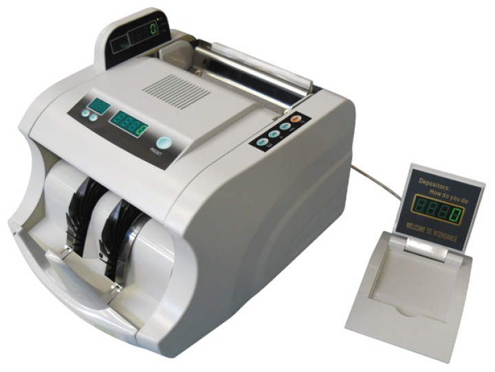 Banknotenprufgerat mit uv scanner banknotezahler euro cfa dollar jr international - 1