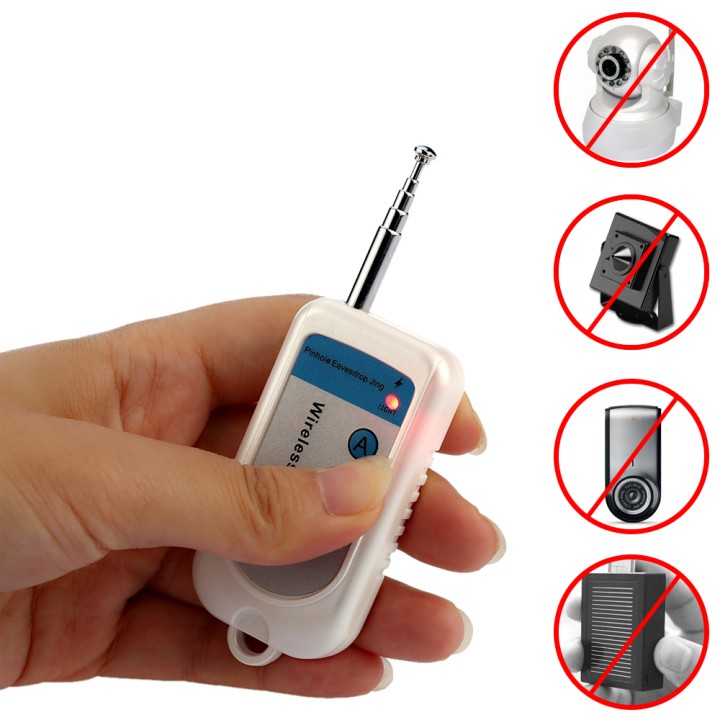RF Wireless Signal Radio Detektor Kamera Audio Bug Tracer Finder 100MHz-2600MHz 1-10M Erkennung Bereich jr international - 4