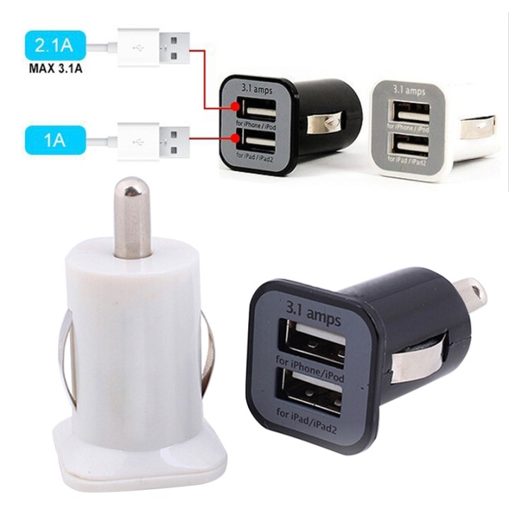 Auto Usb-Einfaßungs-Universalauto 12V zum 5V 3.1A GPS-Handy USB-Aufladeeinheits-Energien-Adapter-Auto-Aufladeeinheits-Adapter Ne