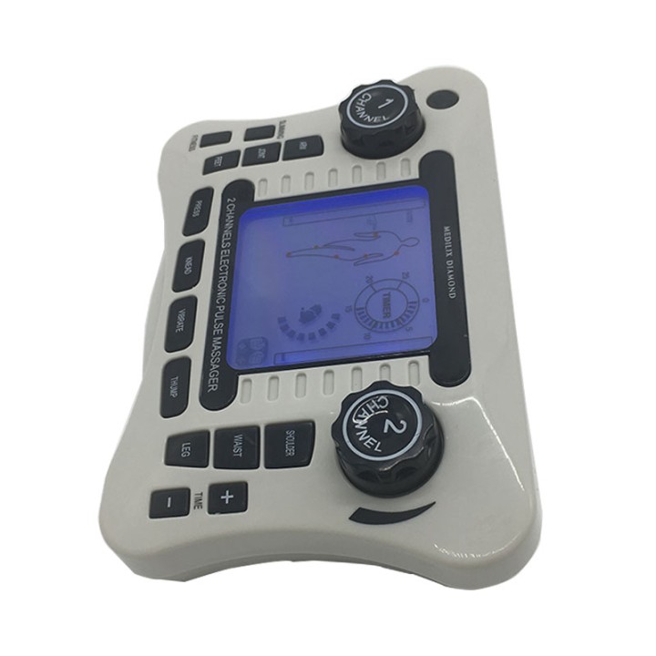 Dual Channel output Pain Relief Nerve Muscle Stimulator EMS Tens Body Therapy Massager Physiotherapy Apparatus Foot Slipper jr i