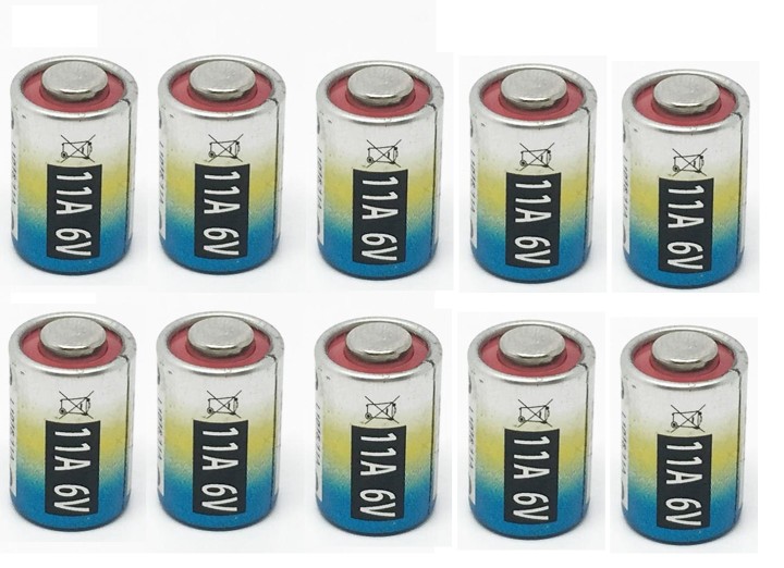 10 x Batteria alcalina 6v 33ma 1 pezzo gp11 g11a mn11 11a l1016 gp11a a11 cx21a ca21 e11a we11a 10x16mm jr international - 7