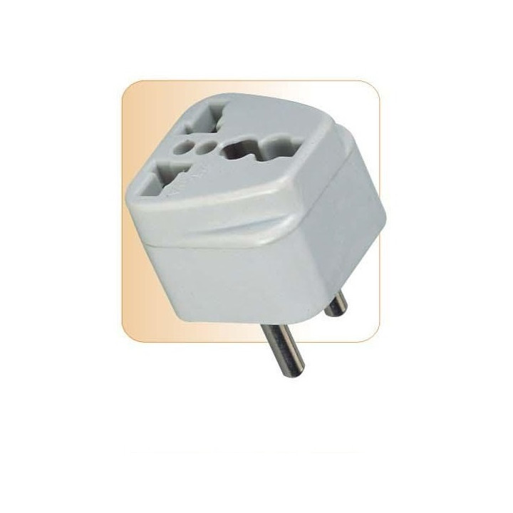 Universal plug adapter euro spain germany France belgium portugal jr international - 1