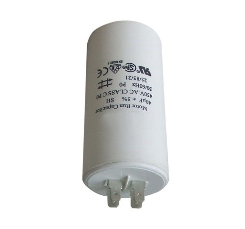 Capacitor 40 uf / 450 v + earth karcher - 1