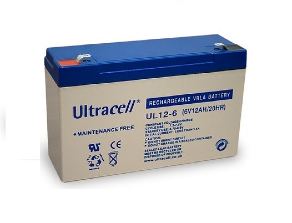 Rechargeable battery 6v 12ah rechargeable battery lead calcium battery rechargeable batteries jr international - 1