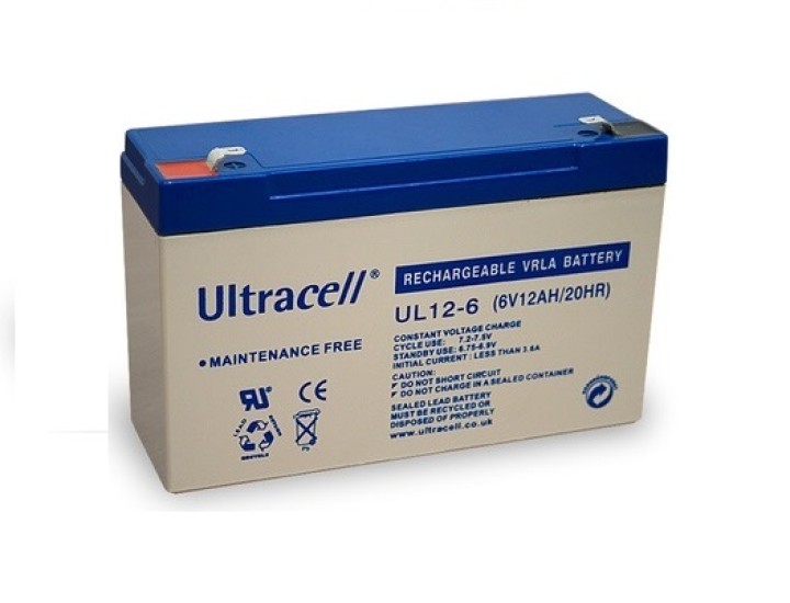 Wiederaufladbare batterie 6v 12ah wiederaufladbare batterie blei akku auf gel 12a 14a jr international - 1