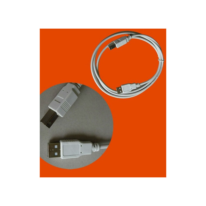 Cable usb 2.0 macho a macho b impresora o el cable del escáner 141hs jr international - 1