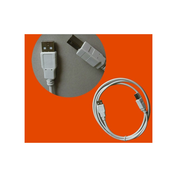 Cable usb 2.0 macho a macho b impresora o el cable del escáner 141hs jr international - 1
