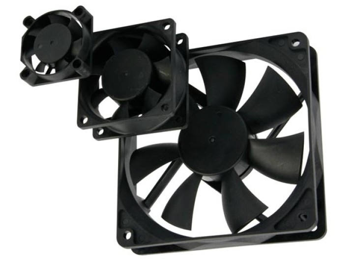 12v fan 12vdc teniendo un bls12 buje liso / 92x92x25mm bls12 92/92 ebm - 1