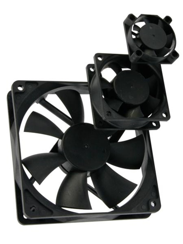 12v fan 12vdc teniendo un bls12 buje liso / 92x92x25mm bls12 92/92 jr international - 1