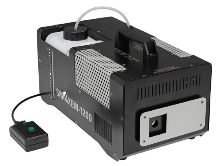 Electric smoke machine 220v 1200w hqsm10004 230v 240v wired controller velleman - 3
