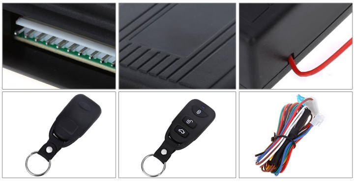 433,92 MHz Universal Auto Fahrzeug Fernbedienung Zentralverriegelung Türschloss Entsperren Elektroschloss und Luftschleuse Fenst