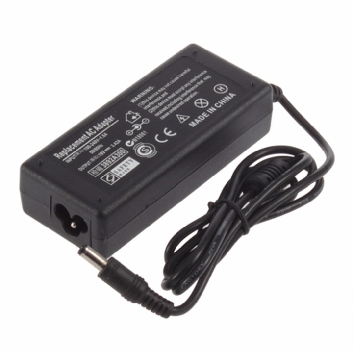 5.5mmx2.5mm Cavo adattatore per caricabatterie di ricambio per adattatore CA per Toshiba 19V 3.42A 90W Notebook portatile per AS