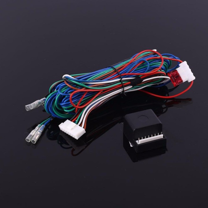 Universal Car Alarm Locking System Auto Central Remote Controllers Kit Door Lock Locking Vehicle Wire Anti Theft Accessories ecl