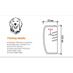 Ultrasonic pet dog repeller training device trainer dual frequency eclats antivols - 4