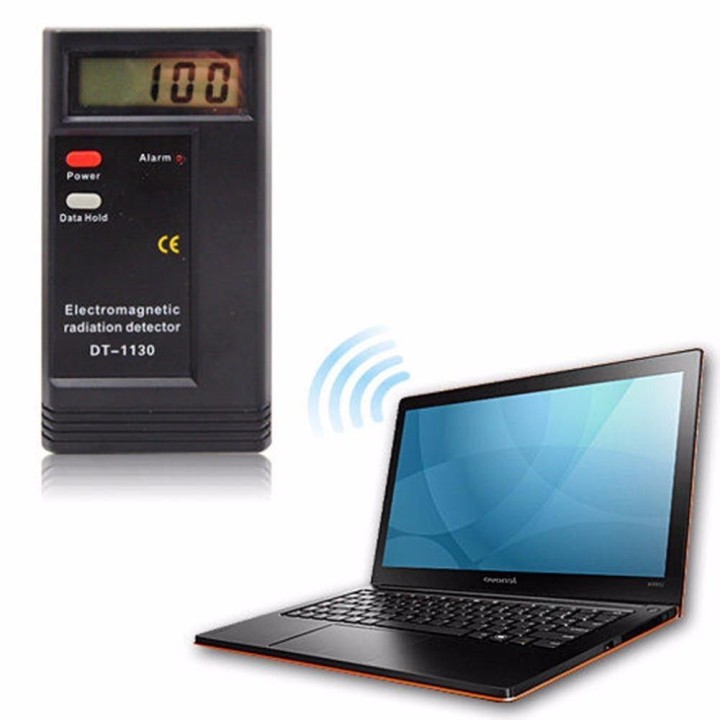 DT-1130 Hoch- und Niederfrequenzstrahlungsmessgerät für elektromagnetische Strahlung eclats antivols - 1