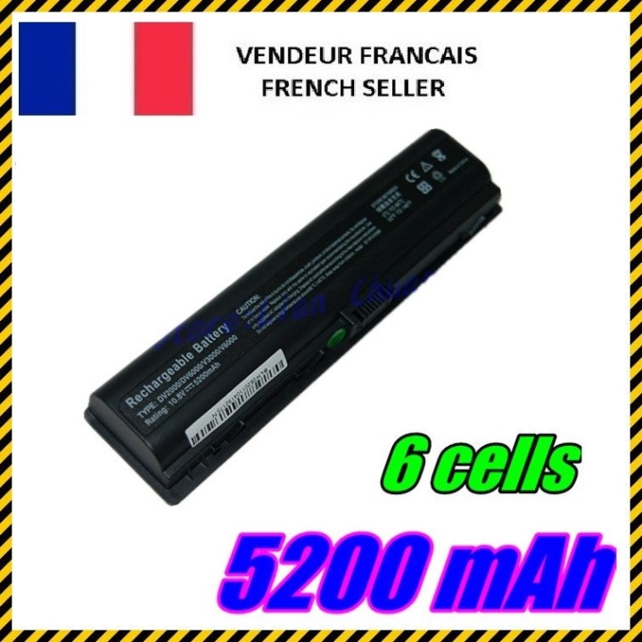Batterie dv2000 dv2100 dv2200 dv2300 dv2400 dv2500 dv2600 dv2700 dv6000 dv6100 dv6200 dv6300 dv6500 jr international - 1