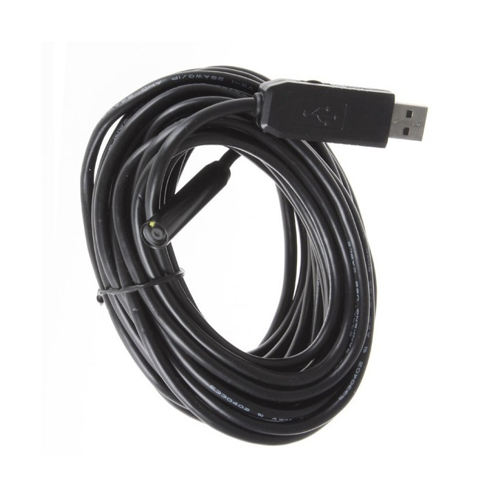 10m usb video cámara de inspección endoscopio tubo de color del tubo de desbloqueo llevó impermeable ip66 jr international - 1