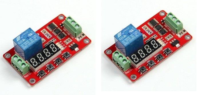 2 X Multifunction self-lock relay cycle timer module plc home automation delay 12v jr international - 13