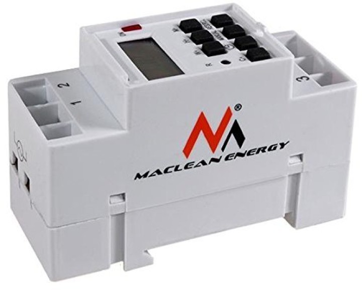 Maclean MCE09 Wöchentlich Digital Timer Zeitplan 16A auf DIN-Schiene eclats antivols - 6