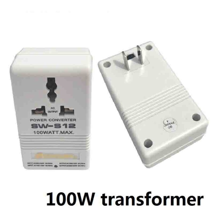 Convertitore elettrico riduttore tensione 220v 110vca 220 110v 100w 210v 105v 220v 110v 230v 115v 240v 120v 110 trasformatore 10