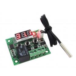 W1209 DC12V Digital Cool Heat temp Thermostat Thermometer Temperature Control On/Off Switch -50 +50C Temperature Control Switch 