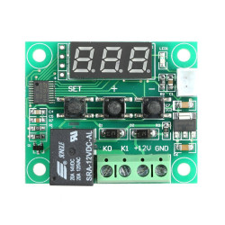 W1209 Digital DC12V temperatura fresca calor termómetro del termostato de control de temperatura Interruptor On -50 +50C eclats 