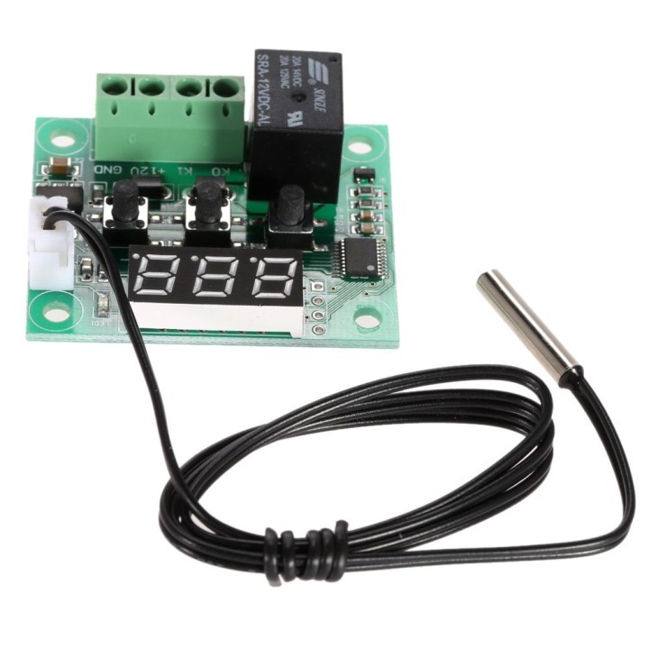 W1209 DC12V Digitale Kühlen Heizen Temp Thermostat Thermometer Temperaturregelung Ein / Aus-Schalter -50 +50C Temperaturregelung