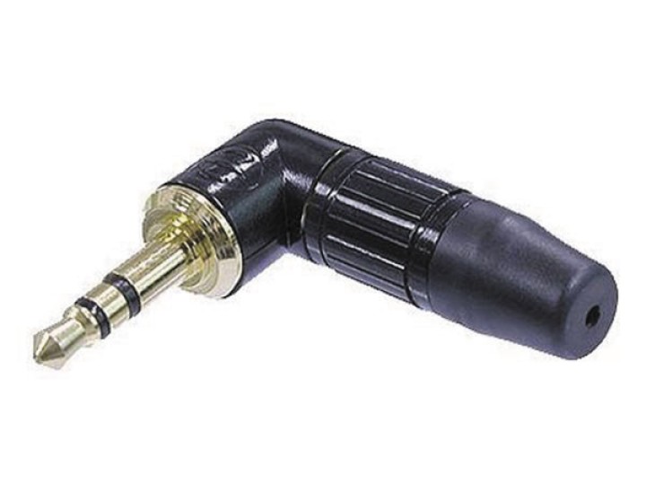 Jack audio da 3.5mm gomito 3 punti neutrik black metal box ntp3rcb cavi da 2,0 a 4,5 millimetri velleman - 1