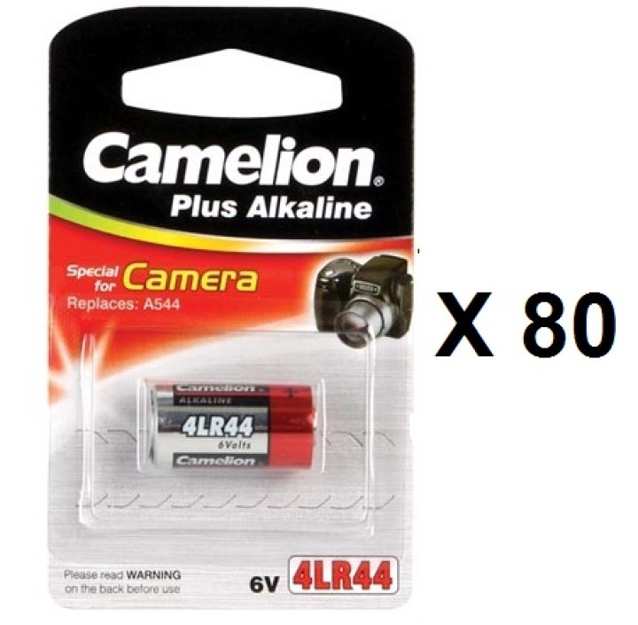 80 PCS Pila alcalina 6v 4lr44 476a 6V 4LR44 batteria 476a PX28A A544 antiabbaio PetSafe v34px 07:34 4nz13 v4034px 4G13 4034px px
