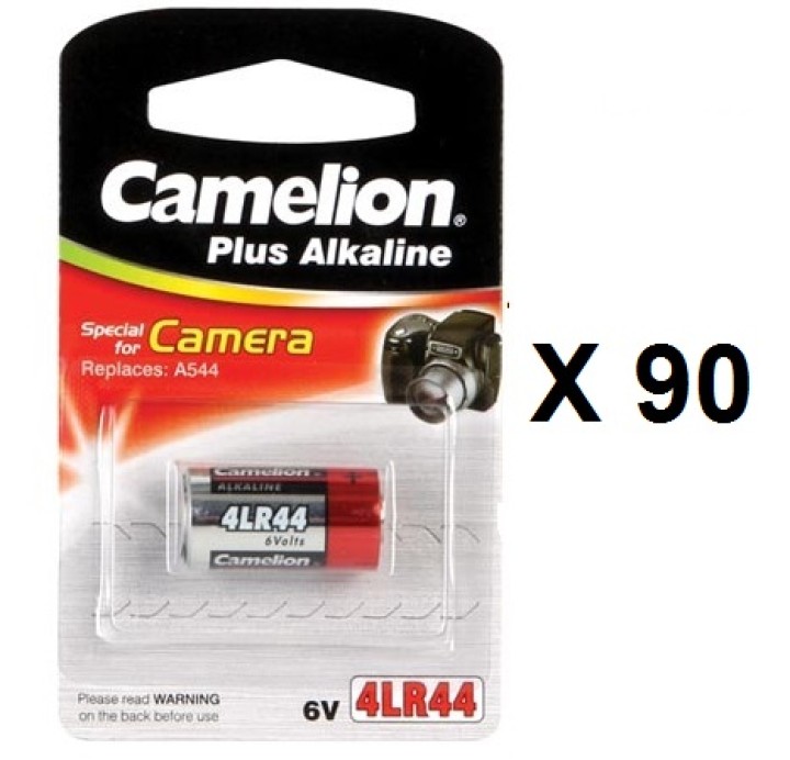 90 PCS Pila alcalina 6v 4lr44 476a 6V 4LR44 batteria 476a PX28A A544 antiabbaio PetSafe v34px 07:34 4nz13 v4034px 4G13 4034px px
