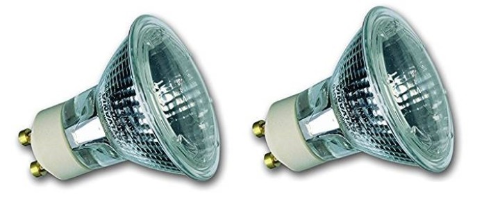 Hi-Spot Ampoule Halogène ES50 ECO 40 W 25° 230 V GU10 Lot de 2 eclats antivols - 1