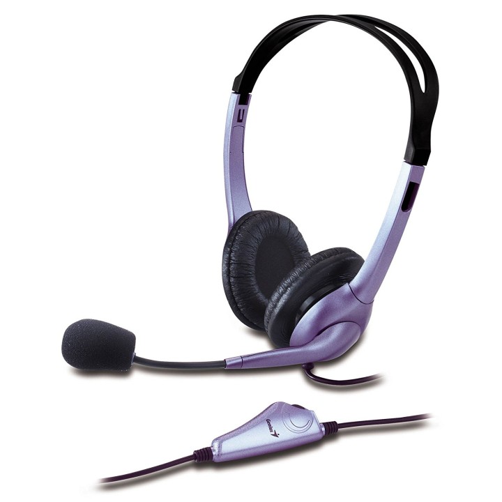 Genius HS-04S micro-casque anti-bruit ajustable eclats antivols - 2