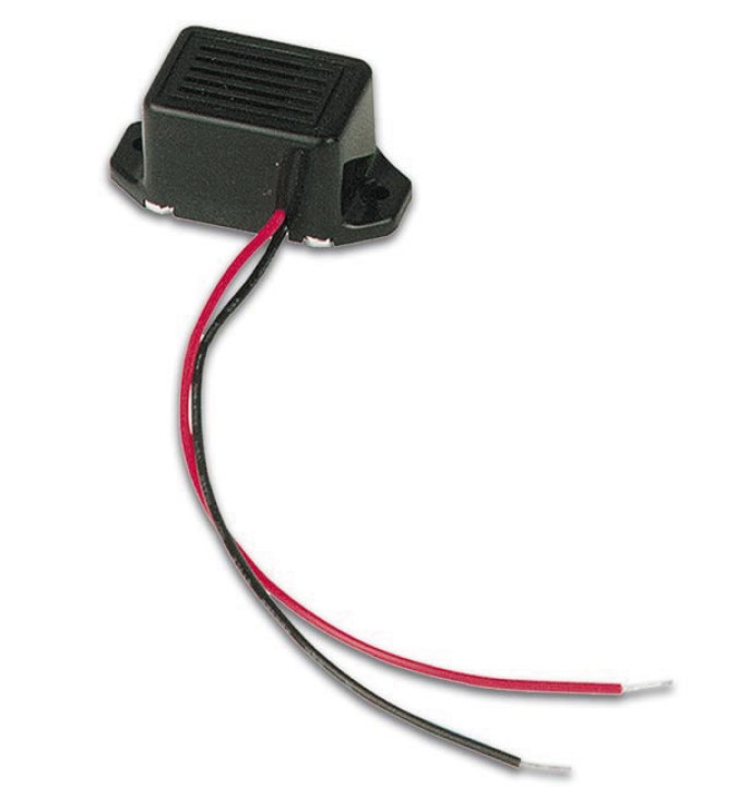 Zumbador electrónico 16 30vdc 15ma cableado jr  international - 1